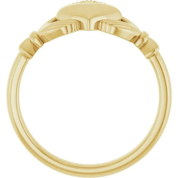 Claddagh Band Image 2 Cherry Street Jewelers Tulsa, OK