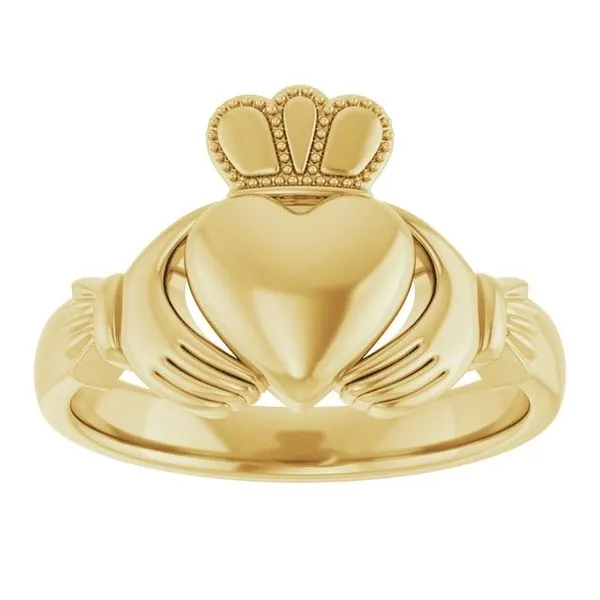 Claddagh Band Image 3 Cherry Street Jewelers Tulsa, OK