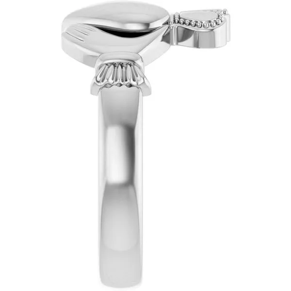 Claddagh Band Image 4 Albert's Jewelers Kingsland, GA