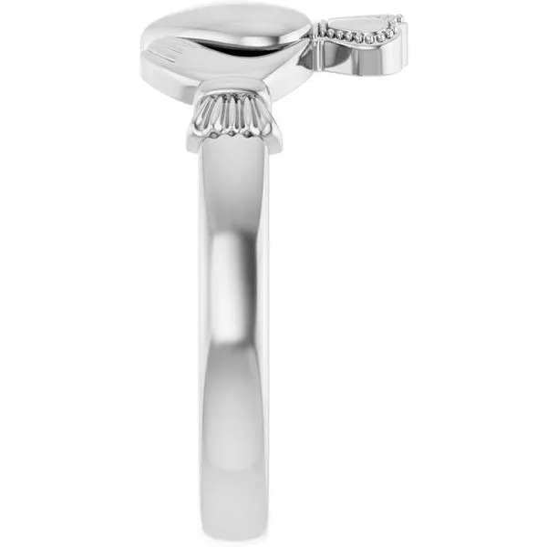 Claddagh Band Image 4 Studio D Jewelers Woodstock, IL