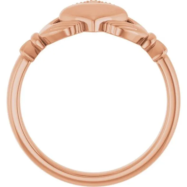 Claddagh Band Image 2 Grayson & Co. Jewelers Iron Mountain, MI