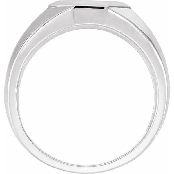 Octagon Signet Ring Image 2 D&M Jewelers Green Bay, WI