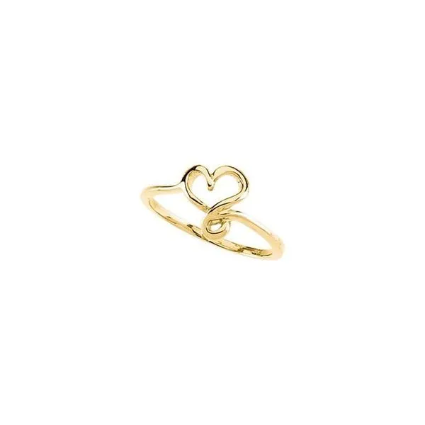 Freeform Heart Ring James Wolf Jewelers Mason, OH