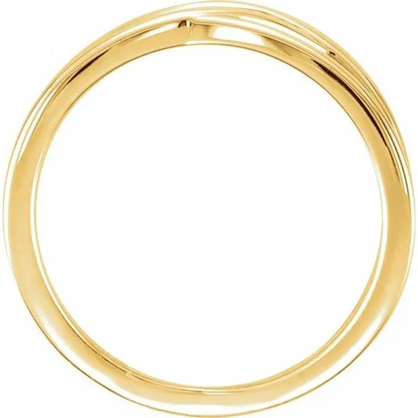 Criss-Cross Ring Image 2 Long Jewelers Chesapeake, VA