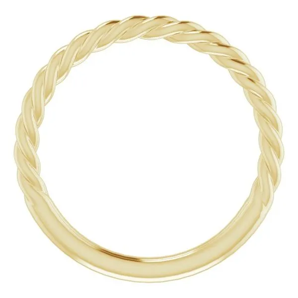 Rope Band Image 2 Albert's Jewelers Kingsland, GA