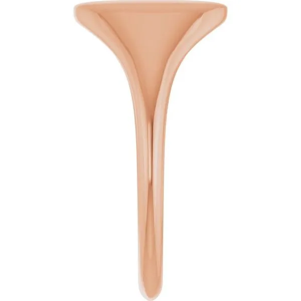 Oval Signet Ring Image 4 Milan's Jewelry Inc Sarasota, FL