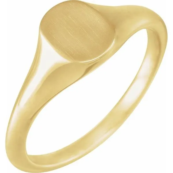 Oval Signet Ring James Wolf Jewelers Mason, OH