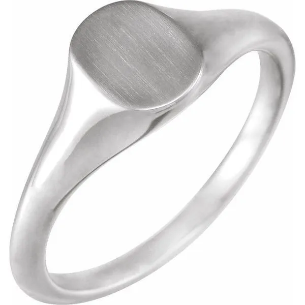 Oval Signet Ring James Wolf Jewelers Mason, OH