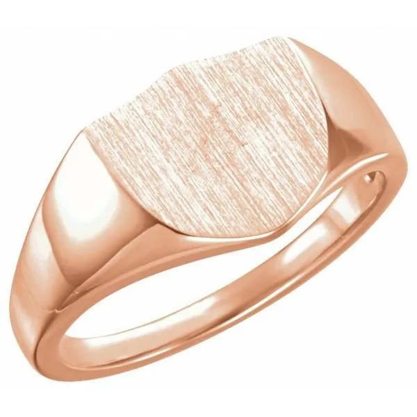 Shield Signet Ring James Wolf Jewelers Mason, OH