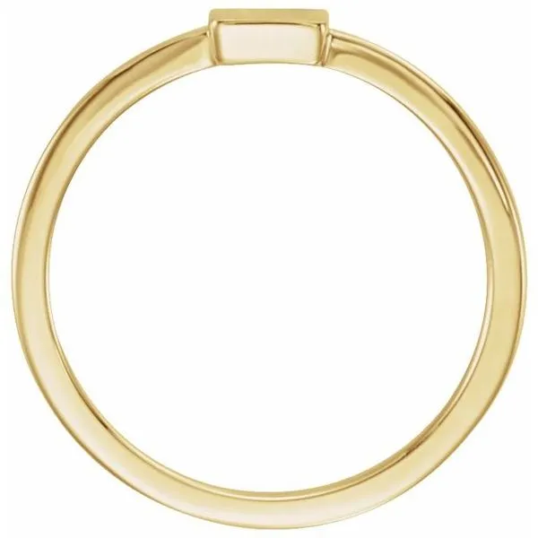Rectangle Signet Ring Image 2 Holly's Jewelry Mountain Home, AR