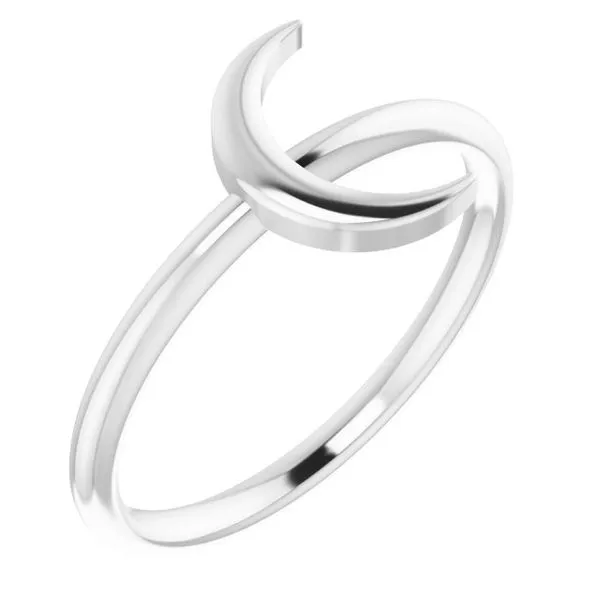 Crescent Moon Ring Long Jewelers Chesapeake, VA