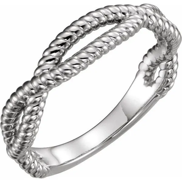 Criss-Cross Rope Ring Boyd Jewelers Wesley Chapel, FL