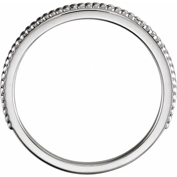 Stackable Bead Ring Image 2 Milan's Jewelry Inc Sarasota, FL