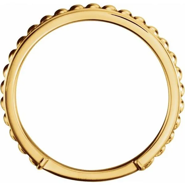 Stackable Bead Ring Image 2 Boyd Jewelers Wesley Chapel, FL