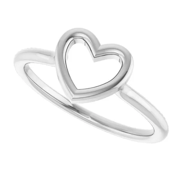 Heart Ring Image 5 James Wolf Jewelers Mason, OH
