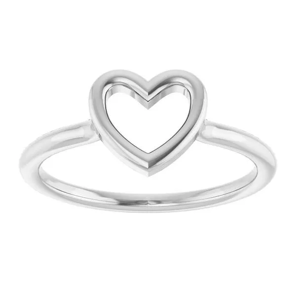 Heart Ring Image 3 Jerald Jewelers Latrobe, PA
