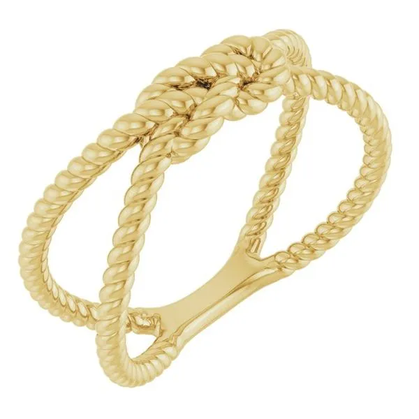 Rope Knot Ring James Wolf Jewelers Mason, OH