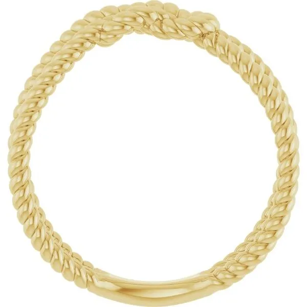 Rope Knot Ring Image 2 James Wolf Jewelers Mason, OH