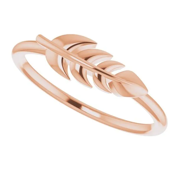 Leaf Ring Image 5 Jerald Jewelers Latrobe, PA