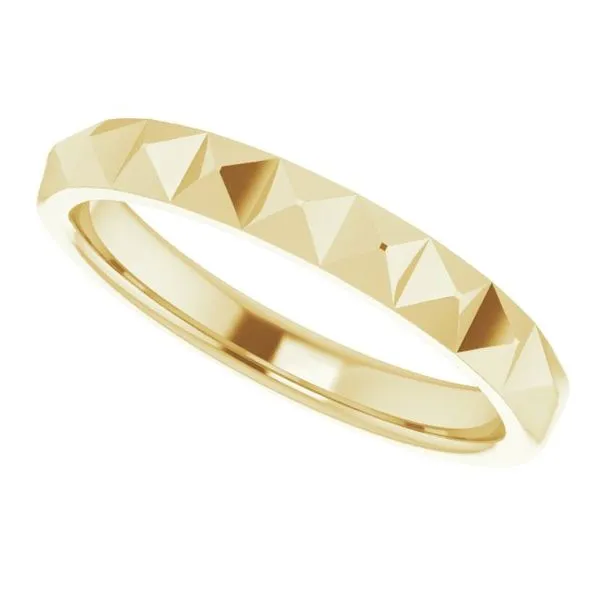 Stackable Pyramid Ring Image 5 Becky Beck's Jewelry DeKalb, IL