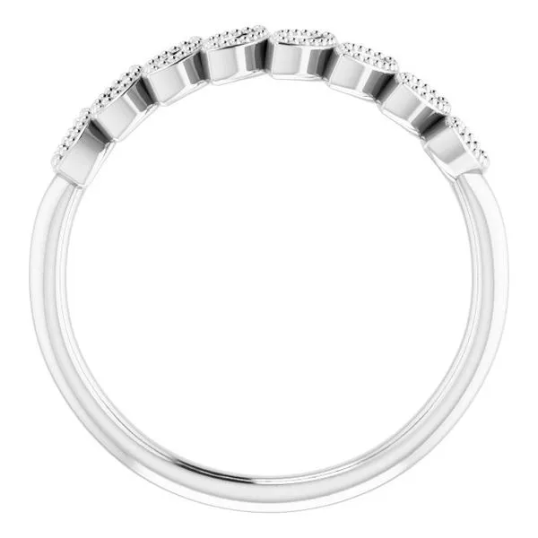 Granulated Leaf Ring Image 2 James Wolf Jewelers Mason, OH