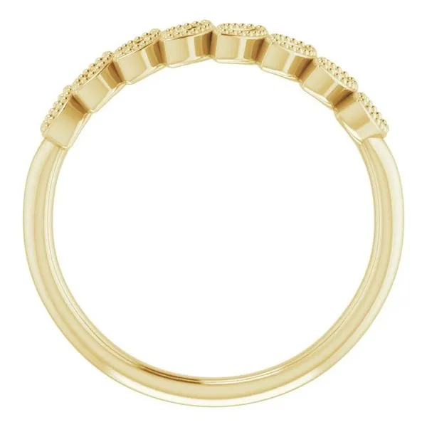 Granulated Leaf Ring Image 2 Jerald Jewelers Latrobe, PA