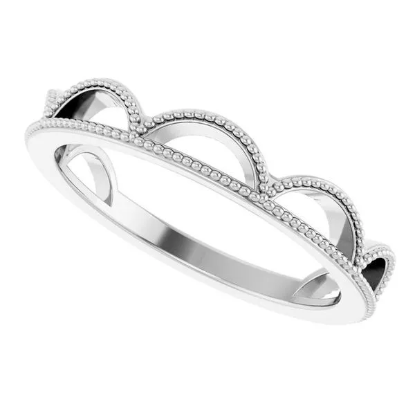 Stackable Crown Ring Image 5 Jewelry Design Studio Jensen Beach, FL