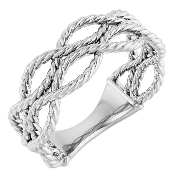 Rope Ring James Wolf Jewelers Mason, OH