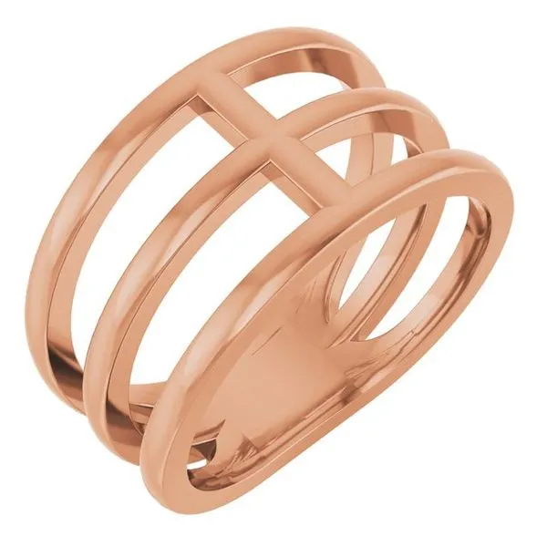 Negative Space Ring Jerald Jewelers Latrobe, PA