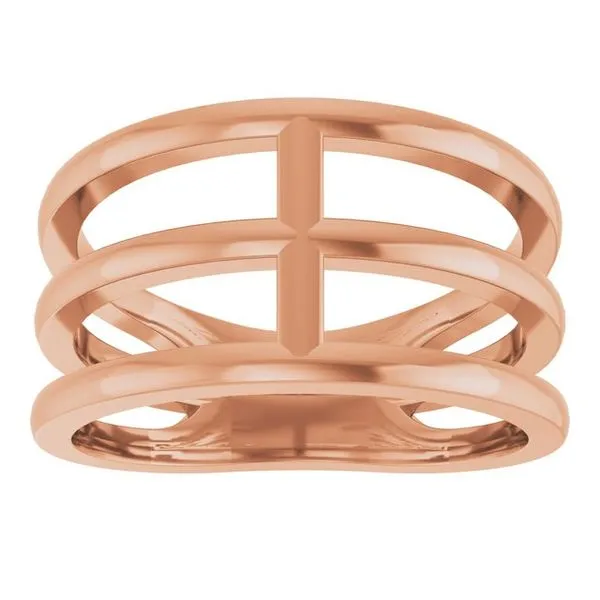 Negative Space Ring Image 3 James Wolf Jewelers Mason, OH