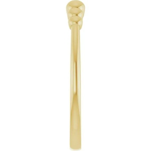 Negative Space Beaded Ring Image 4 Moseley Diamond Showcase Inc Lexington, SC