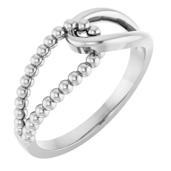 Interlocking Beaded Ring James Wolf Jewelers Mason, OH