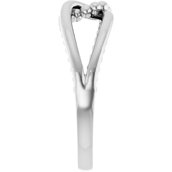 Interlocking Beaded Ring Image 4 Moseley Diamond Showcase Inc Lexington, SC