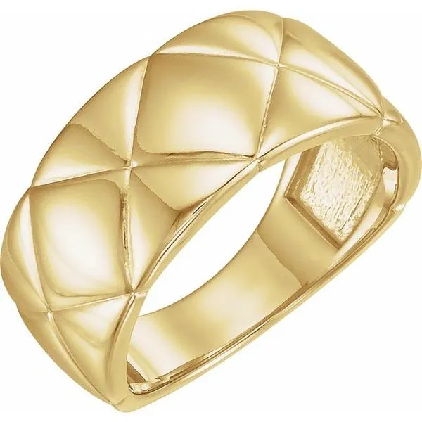 Quilted Ring Jerald Jewelers Latrobe, PA