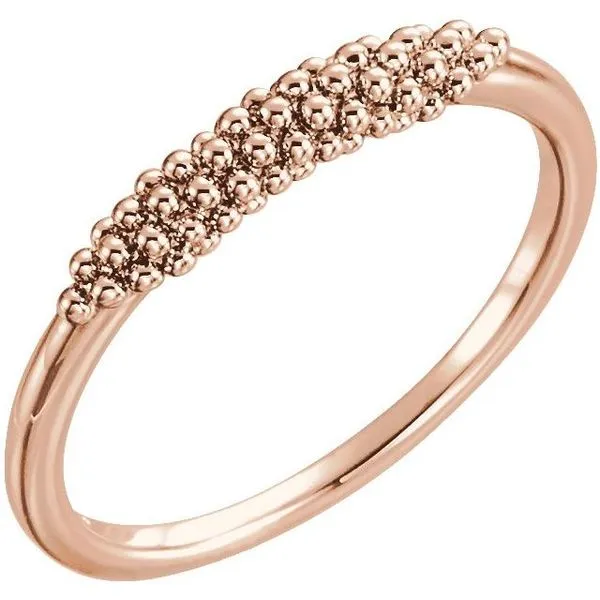 Beaded Ring James Wolf Jewelers Mason, OH