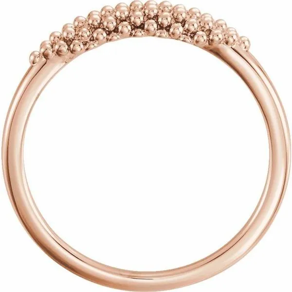 Beaded Ring Image 2 James Wolf Jewelers Mason, OH