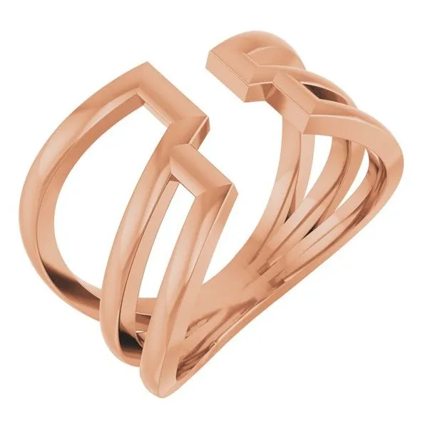 Negative Space Ring James Wolf Jewelers Mason, OH