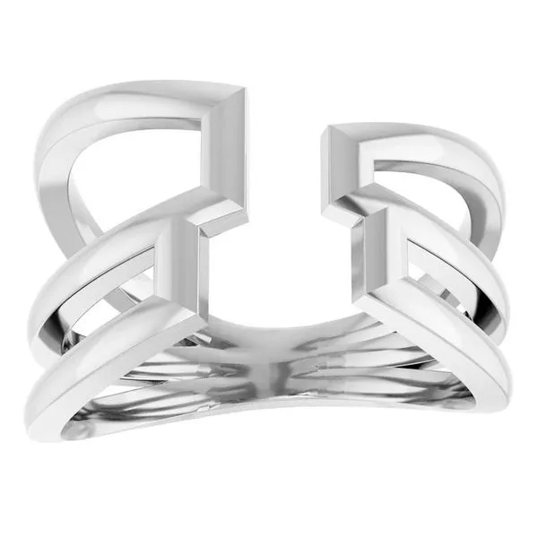 Negative Space Ring Image 3 Milan's Jewelry Inc Sarasota, FL