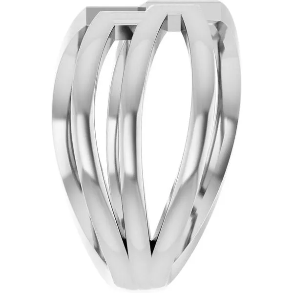 Negative Space Ring Image 4 Milan's Jewelry Inc Sarasota, FL