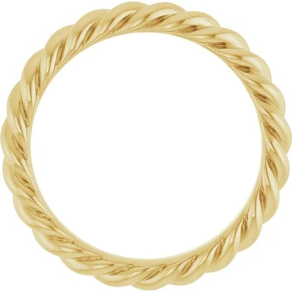 Rope Band Image 2 L & L jewelers Scarborough, ME