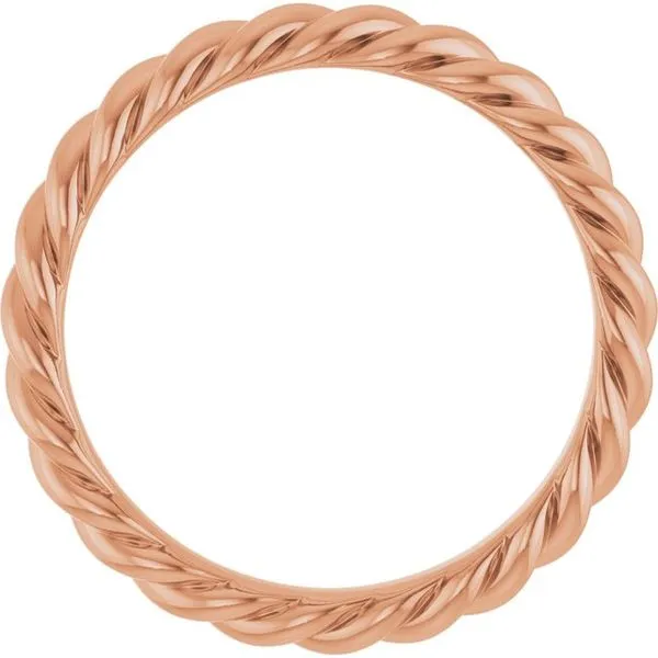 Rope Band Image 2 Albert's Jewelers Kingsland, GA