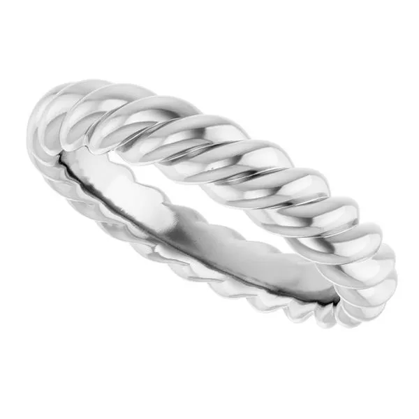 Rope Band Image 5 L & L jewelers Scarborough, ME