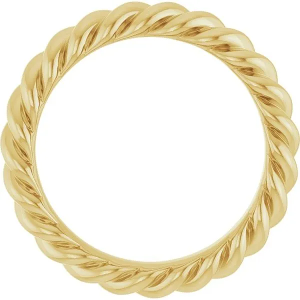 Rope Band Image 2 Albert's Jewelers Kingsland, GA