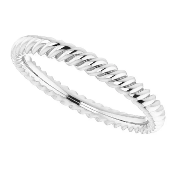 Rope Band Image 5 L & L jewelers Scarborough, ME