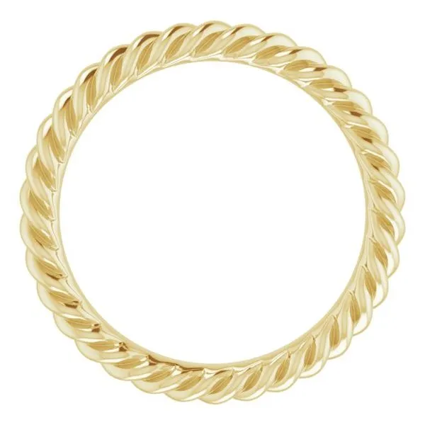 Rope Band Image 2 Albert's Jewelers Kingsland, GA