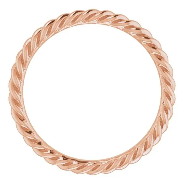 Rope Band Image 2 Albert's Jewelers Kingsland, GA