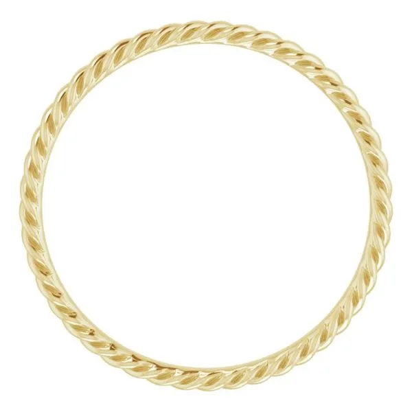 Rope Band Image 2 Albert's Jewelers Kingsland, GA