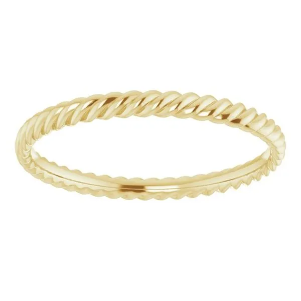 Rope Band Image 3 Albert's Jewelers Kingsland, GA