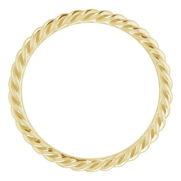 Rope Band Image 2 Albert's Jewelers Kingsland, GA