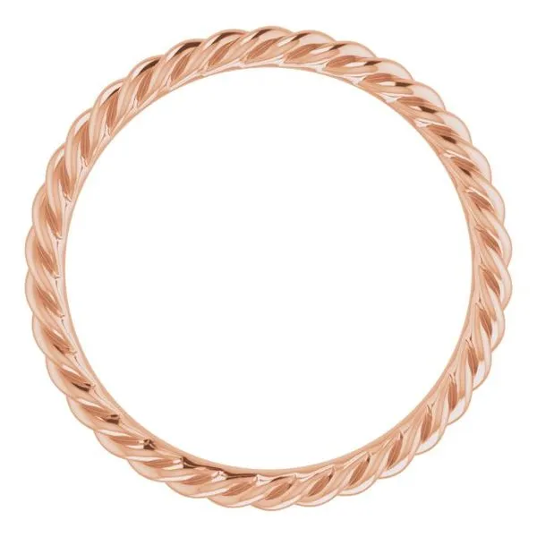 Rope Band Image 2 Albert's Jewelers Kingsland, GA